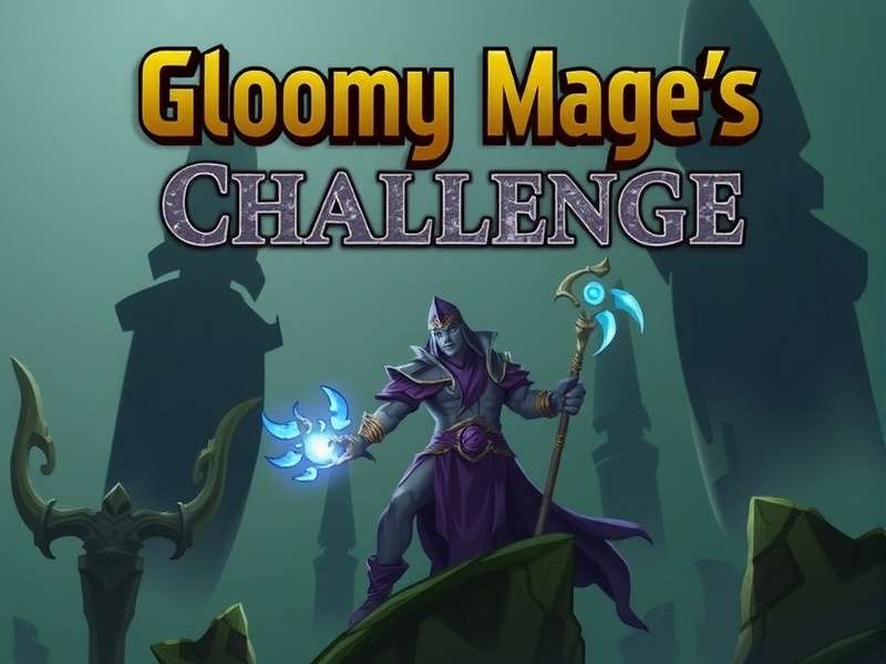 Gloomy Mage S Challenge Game Banner